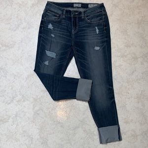 DH3 Mia Skinny Jeans - medium wash - size 8